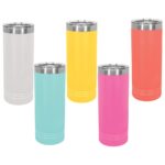 Stainless Steel Vacuum Sealed 22oz Slim Tumbler